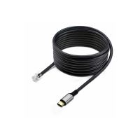 StarTech.com USB-C to RJ9 Adapter for Office Phone Handset or Wired/Wireless Headset, Use Existing Landline Hardware, 6ft/1.8m, For Laptop/Desktop Computer/Mobile