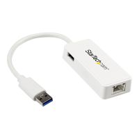 StarTech.com USB 3.0 SuperSpeed auf Gigabit Ethernet Lan Adapter mit USB Port