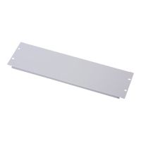 DIGITUS Blindabdeckung - Grau, RAL 7035 - 3U - 48.3 cm (19")