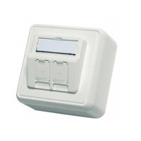 Telegärtner Karl Gärtner Telegärtner H02000A0092, Weiß, 80 mm, 80 mm, 54,9 mm