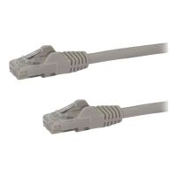StarTech.com 5m Cat6 Gigabit UTP Patchkabel Snagless - Cat.6 RJ45 Netzwerkkabel mit Schutzmanschette - Grau - St/St - Patch-Kabel - RJ-45 (M)