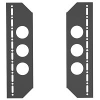 Chief FHB5050, VESA-Adapter, Schwarz, Metall, 68 kg, 800 x 400 mm, 120 mm