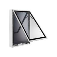 Hagor ScreenOut Pro M Portrait - Gehäuse - für LCD-Display - verriegelbar - Aluminium, Glas - eloxiertes Aluminium - Bildschirmgröße: 102-122 cm (40"-48")