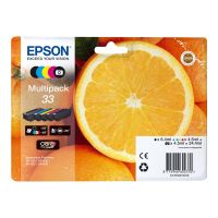 Epson 33 Multipack - 5er-Pack - 24.4 ml - Schwarz, Gelb, Cyan, Magenta, Photo schwarz