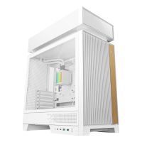 Deepcool CL6600 WH, Desktop, PC, Weiß, ATX, micro ATX, Mini-ITX, Acrylnitril-Butadien-Styrol (ABS), SPCC, Gehärtetes Glas, Gaming