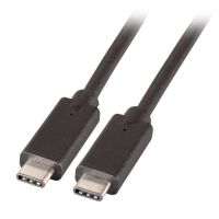M-CAB 7001331, 1 m, USB C, USB C, USB 3.2 Gen 2x2, 20 Gbit/s, Schwarz