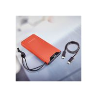 Intenso F10000 - Powerbank - 10000 mAh - 20 Watt - 3 A - QC 3.0, Power Delivery 3.0 + PPS - 2 Ausgabeanschlussstellen (24 pin USB-C, USB Typ A)