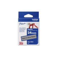 Brother TZe-R951 - Seidig - Schwarz auf Silber - Rolle (2,4 cm x 4 m)