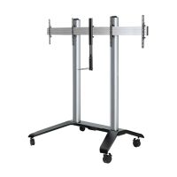 B-TECH BT8516, 140 kg, 142,2 cm (56"), 165,1 cm (65"), 600 x 400 mm, Schwarz, Silber