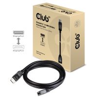 Club 3D DisplayPort 1.4 HBR3 8K60Hz Verlängerungskabel Stecker/Buchse 2m