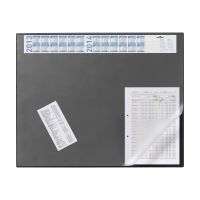 Durable Schreibtischmatte mit transparenter Auflage: 52 x 65 cm