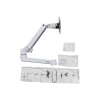 Ergotron LX Extension and Collar Kit - Montagekomponente (Gelenkarm, Installationselemente, Kappenabdeckung, Stangenring)