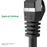 InLine Patchkabel - S/FTP (PiMf) - Cat.6A - halogenfrei - rot - 2m