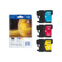 Brother LC1100RBWBP - Gelb, Cyan, Magenta - original