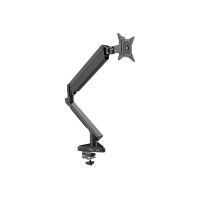 DIGITUS DA-90405 - Befestigungskit (Gelenkarm, Gasfeder, Docking Station, Klammerbasis) - für Monitor - Stahl, Aluminium, Kunststoff - Schwarz - Bildschirmgröße: 38.1-76.2 cm (15"-30")