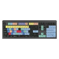 Logickeyboard LKB-CBASE-A2M-DE, Volle Größe (100%), Kabelgebunden, USB, Scherenschalter, QWERTZ, Schwarz