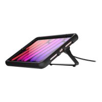 Compulocks iPad 10.2" Secured Kickstand - Stoßstange für Tablet - Ständer - Gummi, Metall - Schwarz - für Apple 10.2-inch iPad (7. Generation, 8. Generation, 9. Generation)