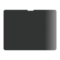 PanzerGlass Bildschirmschutz für Tablet - ultrabreite Passform - Glas - mit Sichtschutzfilter - 13" - Rahmenfarbe schwarz - für Apple 13-inch iPad Air (M2, M3)
