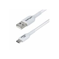 StarTech.com 3m (9.8ft) White USB-A to USB-C Charging Cable/Cord, M/M - USB-Kabel - USB (M)