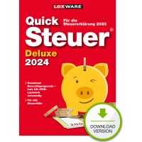 Lexware QuickSteuer Deluxe 2024 - Lizenz - 1 PC - ESD
