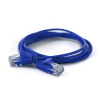 WANTEC 7240, 0,2 m, Cat6a, U/UTP (UTP), RJ-45, RJ-45, Blau