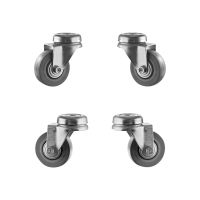 Hagor Rollenset - Montagekomponente (feststehendes Rad) (Packung mit 4)
