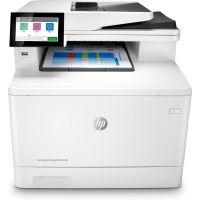 HP LaserJet Managed Color MFP E47528f, Laser, Farbdruck, 600 x 600 DPI, A4, Direktdruck, Weiß