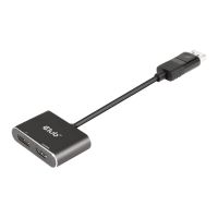 Club 3D Videoadapter - DisplayPort (M) zu HDMI, DisplayPort, Mikro-USB Typ B (nur Strom)
