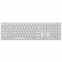 Alogic ASKBT3M-DE, Volle Größe (100%), Kabellos, Bluetooth, QWERTZ, Weiß