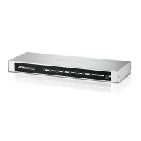 ATEN HDMI-A/V-Switch mit 8 Ports und , Infrarot-Fernbedienung, HDMI, Metall, Schwarz, Silber, 60 Hz, 15 m, 640 x 480 (VGA), 800 x 600 (SVGA), 1280 x 1024 (SXGA), 1600 x 1200 (UXGA), 1920 x 1080 (HD 1080),...