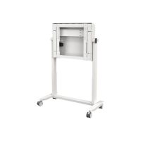 SMS Func Func Veritable - Wagen - motorisiert - für LCD-Display - weiß - Bildschirmgröße: 116.8-177.8 cm (46"-70")