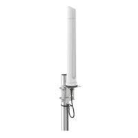 Poynting A-OMNI-0296-V2-01, 10 dBi, 2.4 - 7.4 GHz, IEEE 802.11ac, IEEE 802.11ax, IEEE 802.11b, IEEE 802.11be, IEEE 802.11g, IEEE 802.11n, 802.11b, 802.11g, Wi-Fi 4 (802.11n), Omnidirektionale Antenne, Wasserfest