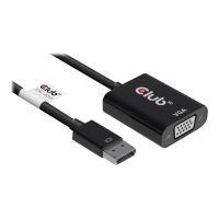 Club 3D DisplayPort auf VGA Schwarz Aktiver Adapter St./B