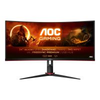 AOC Gaming CU34G2X/BK - LED-Monitor - Gaming - gebogen - 86 cm (34")