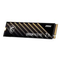 MSI SPATIUM M470 PRO - SSD - 2 TB - intern - M.2 2280 - PCIe 4.0 x4 (NVMe)