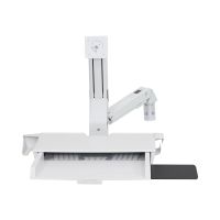 Ergotron Befestigungskit (Maushalterung, Handgelenkkissen, Barcode-Scanner-Halter, VESA-Adapter, Wandmontagehalterung, Tastatur-Tablett, flache horizontale Basisoberfläche, einstellbarer Monitorarm, Schienenmontage Halterungsset, Mausablage zum Herauszieh