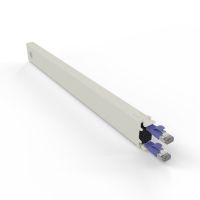 PATCHBOX CONEX8STPVI, 0,8 m, Cat6a, U/FTP (STP), RJ-45, RJ-45, Violett