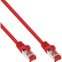 InLine Patchkabel - S/FTP (PiMf) - Cat.6 - 250MHz - PVC - Kupfer - rot - 5m