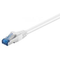 M-CAB CAT6A Netzwerkkabel S-FTP,PIMF, halogenfrei, 10GB, weiss, 5.00m, 5 m, Cat6a, S/FTP (S-STP), RJ-45, RJ-45, Weiß