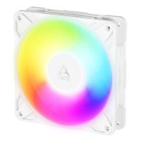 Arctic Freezer P12 Pro Reverse A-RGB (White) - 120 mm A-RGB PWM-Lüfter mit Kabelsplitter, Ventilator, 12 cm, 124 m³/h, Weiß