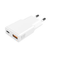 4smarts PDPlug Duos Slim, Drinnen, AC, 12 V, Weiß