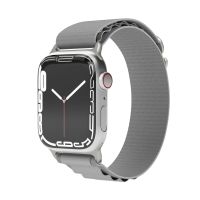 Vonmählen Action Loop, Gurt, Smartwatch, Hellgrau, Apple, Apple Watch 42 mm / 44 mm / 45 mm / 49 mm, Nylon