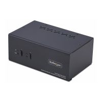 StarTech.com 2-Port Dual-Monitor DisplayPort en HDMI KVM Switch, 4K 60Hz