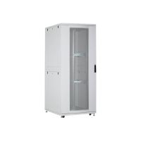 DIGITUS Unique DN-19 SRV-47U-8-1 - Schrank Netzwerkschrank - Hellgrau, RAL 7035 - 47U - 48.3 cm (19")