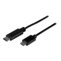 StarTech.com USB 2.0 USB-C auf Micro-B Kabel - 1m - USB C zu Micro B Anschlusskabel - USB-Kabel - 24 pin USB-C (M)