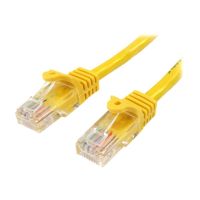 StarTech.com 5m Cat5e Ethernet Netzwerkkabel Snagless mit RJ45 - Cat 5e UTP Kabel - Gelb - Netzwerkkabel - RJ-45 (M)