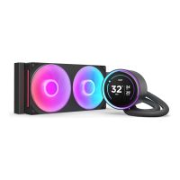 NZXT Kraken Elite 240 RGB - Prozessor-Flüssigkeitskühlsystem - mit LCD-Display - (für: LGA1851, LGA1700, LGA1200, LGA115x Socket, AM5, AM4)
