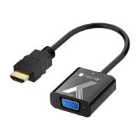 Techly Videoadapter - HDMI männlich zu 15 pin VGA weiblich - Schwarz - 1920 x 1200 (WUXGA)