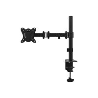 Equip Monitor Desk Mount Bracket - Befestigungskit - für Monitor - Kunststoff, Aluminium, Stahl - pulverbeschichtet schwarz - Bildschirmgröße: 33-68.6 cm (13"-27")