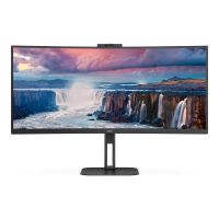 AOC Value-line CU34V5CW/BK - V5 series - LED-Monitor - gebogen - 86.4 cm (34")